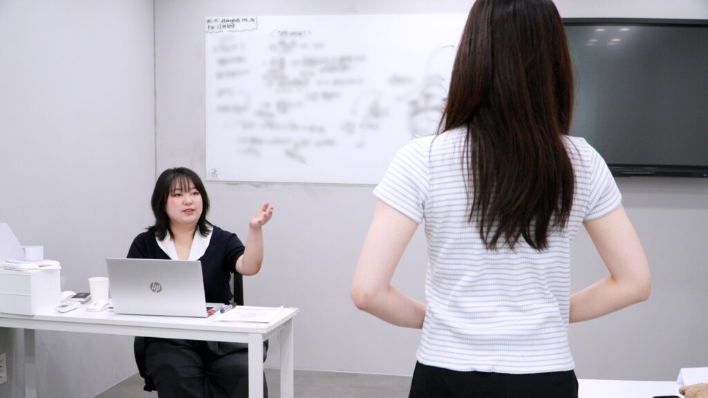 이화여대 수시면접학원 DT당톡스피치학원 실제 교육모습 4