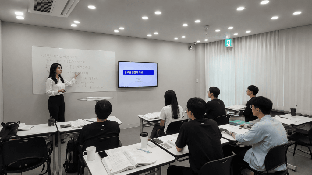 지방직 공무원 면접 미흡 받는 사람의 공통점 5가지 DT당톡 실제 수업 모습 공무원면접학원 (3)