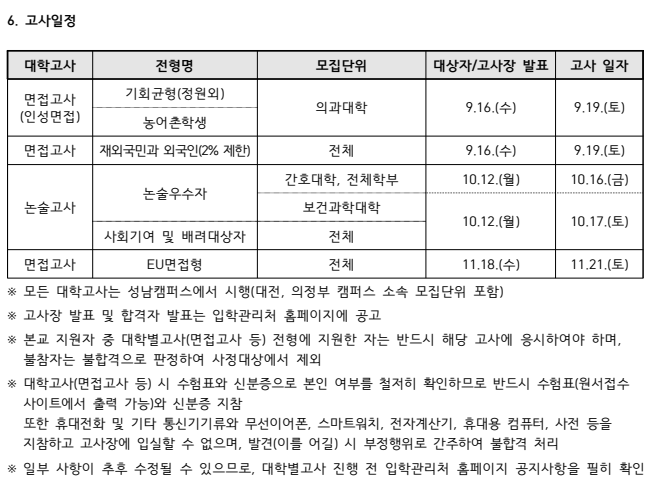 을지대 면접, EU면접형 학종면접 합격 후기  1 DT당톡 학종면접학원 2